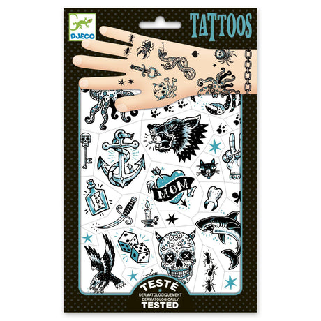 Djeco - Dark Side temporary tattoos | Scout & Co