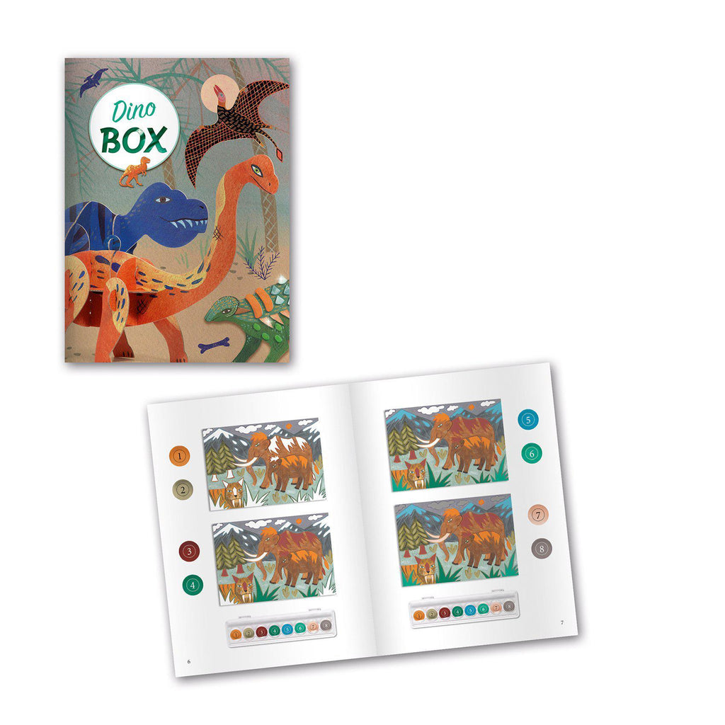 Djeco - Dino Box: 6 crafts set - The World Of Dinosaurs | Scout & Co