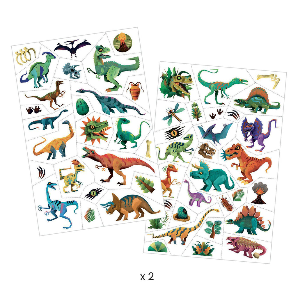 Djeco - Dino Club temporary tattoos | Scout & Co