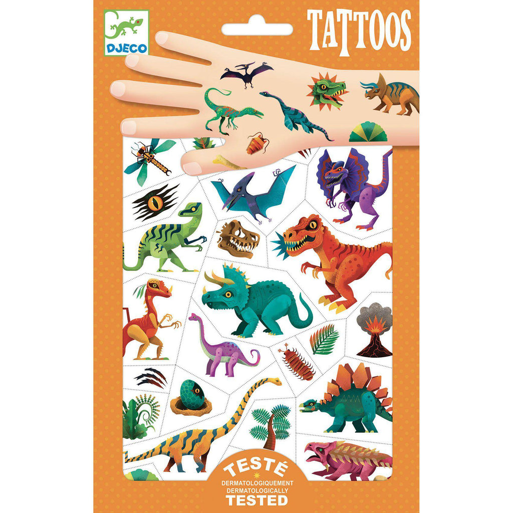 Djeco - Dino Club temporary tattoos | Scout & Co