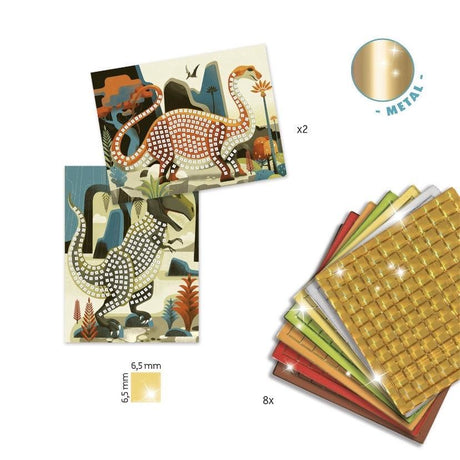 Djeco - Dinosaurs mosaics craft set | Scout & Co