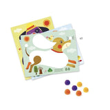 Djeco - Dogs To Stroke pompom collage craft kit | Scout & Co