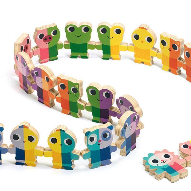 Djeco - Domino Up wooden game | Scout & Co