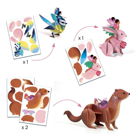 Djeco - Fairy Box: 6 crafts set | Scout & Co