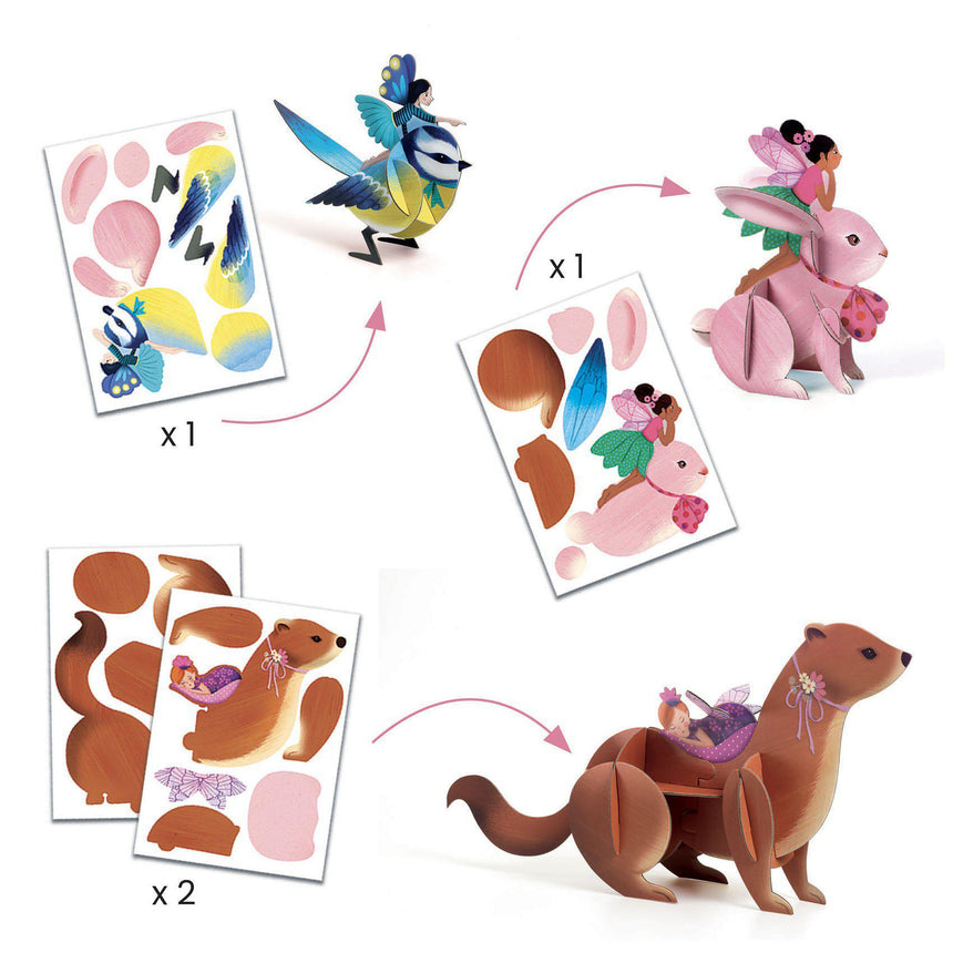Djeco - Fairy Box: 6 crafts set | Scout & Co