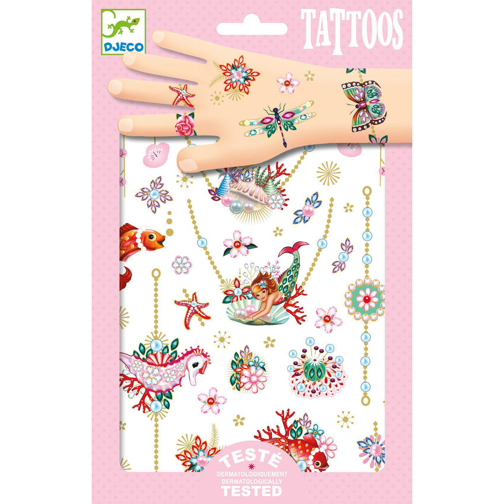 Djeco - Fiona's Jewels temporary tattoos | Scout & Co