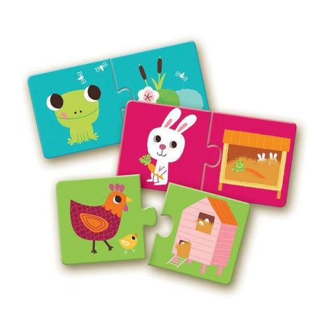 Djeco - Habitat puzzle duo | Scout & Co