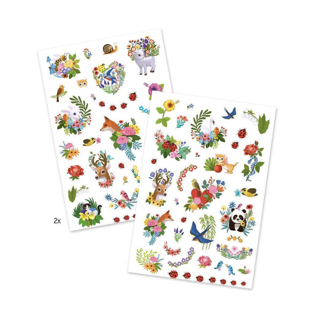 Djeco - Happy Spring temporary tattoos | Scout & Co