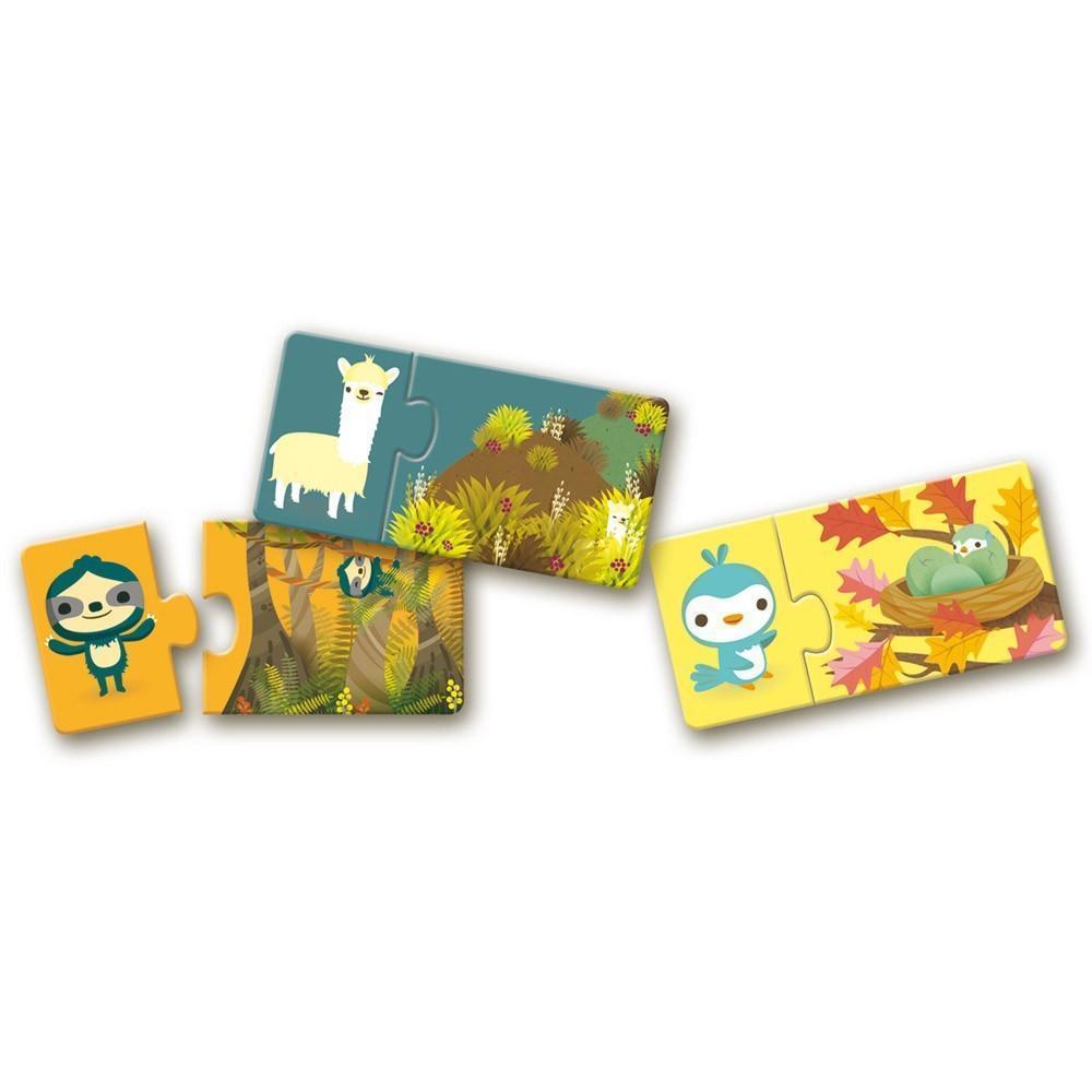 Djeco - Hide and Seek Puzzle Duo | Scout & Co