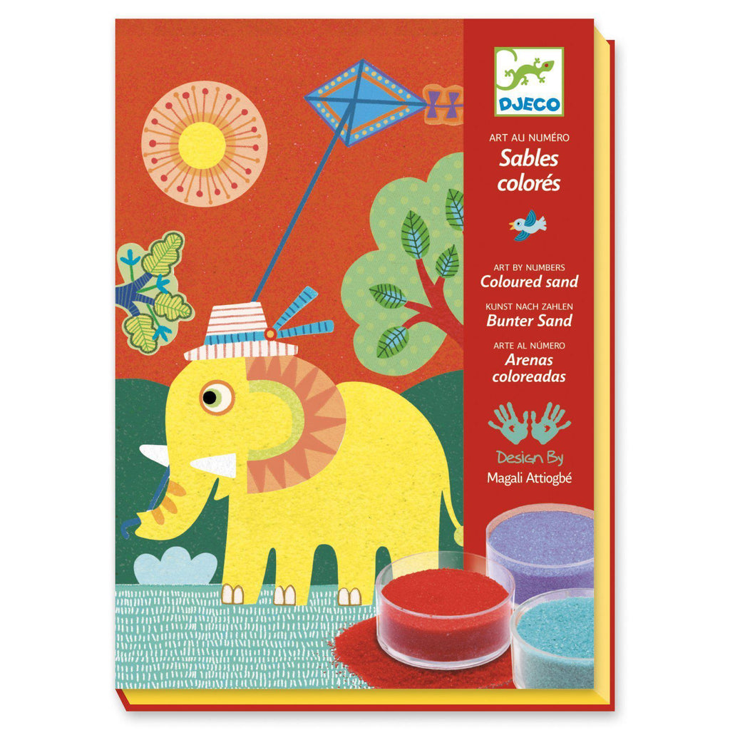 Djeco - In The Open Air coloured sands craft kit | Scout & Co