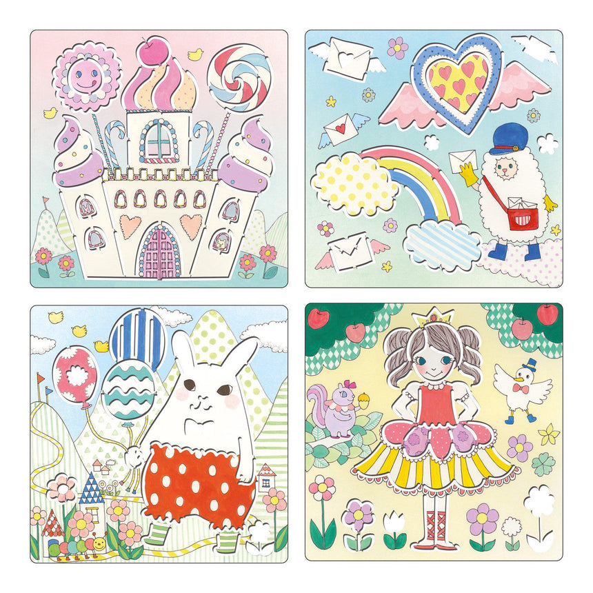 Djeco - Kawaiiland stencils set | Scout & Co