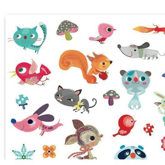 Djeco - Little Friends stickers | Scout & Co