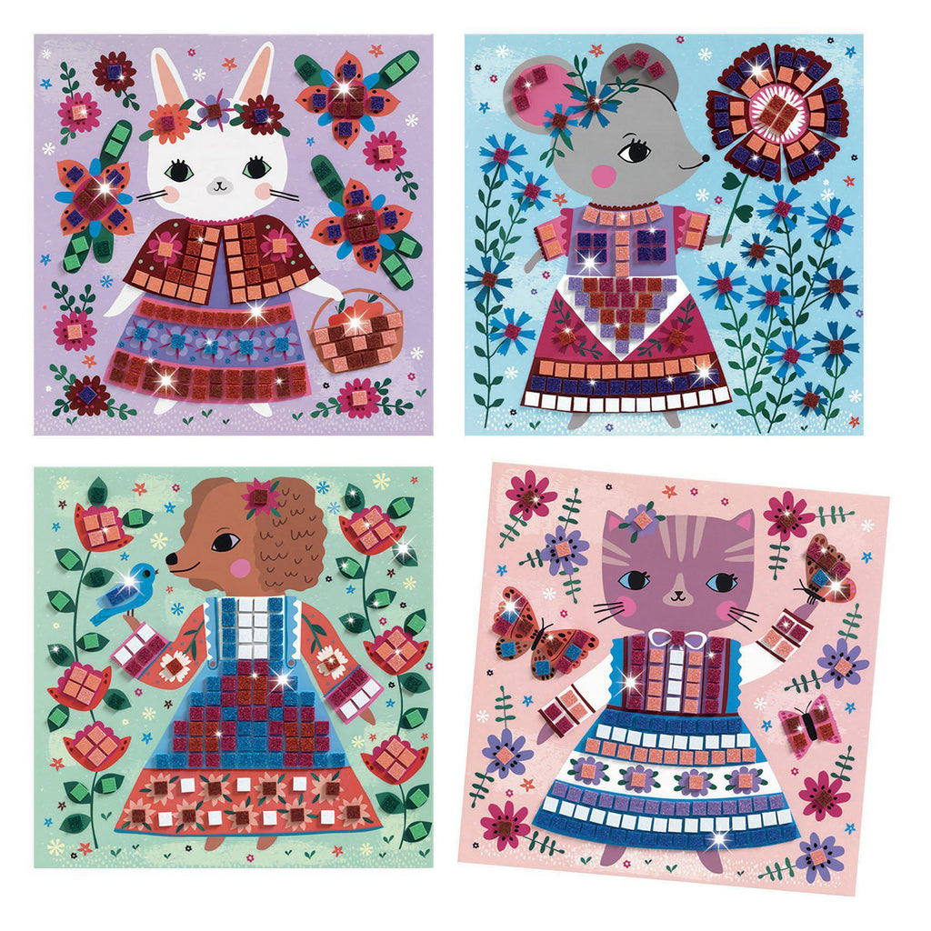 Djeco - Lovely Pets mosaics craft set | Scout & Co