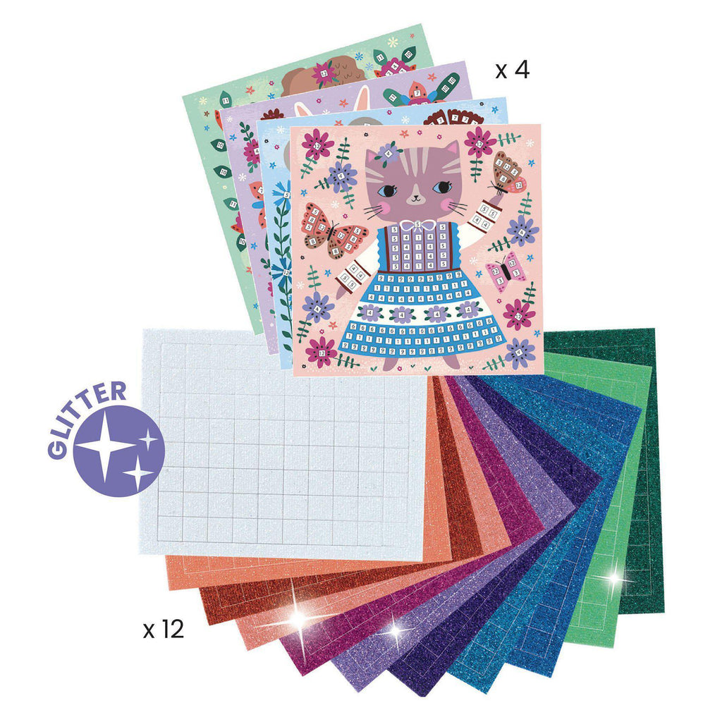 Djeco - Lovely Pets mosaics craft set | Scout & Co