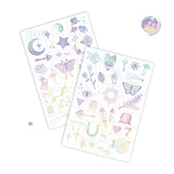 Djeco - Lucky Charms iridescent temporary tattoos | Scout & Co
