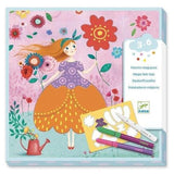 Djeco - Marie's Pretty Dresses magic felt-tips set | Scout & Co