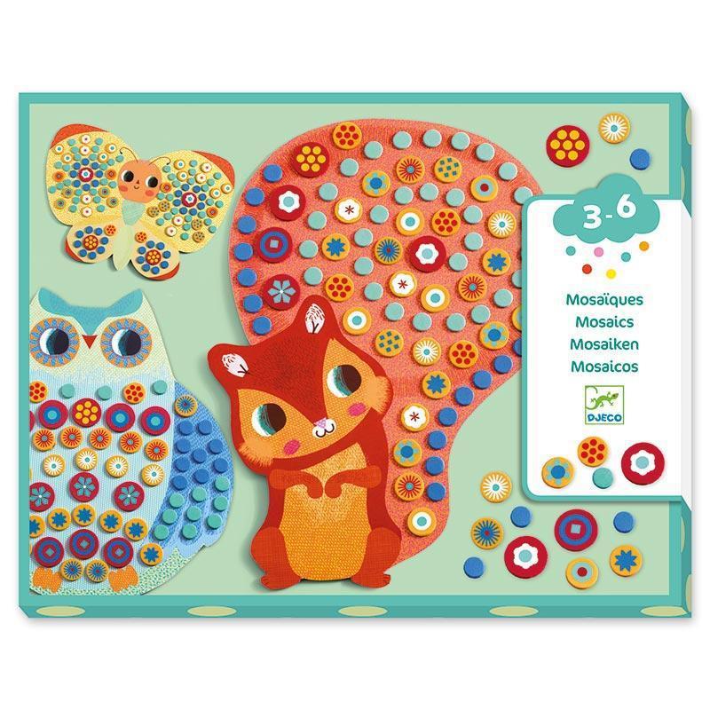 Djeco - Millefiori animals mosaic craft kit | Scout & Co