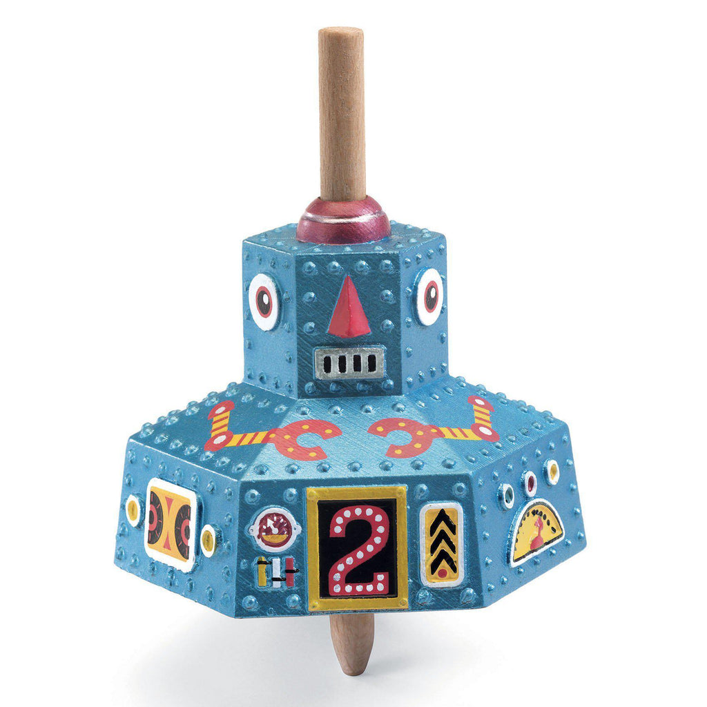 Djeco - Robot spinning top | Scout & Co