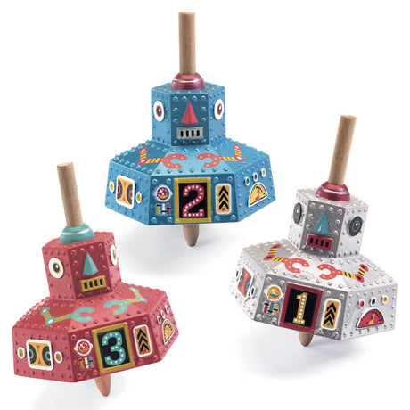Djeco - Robot spinning top | Scout & Co