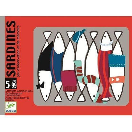 Djeco - Sardines card game | Scout & Co