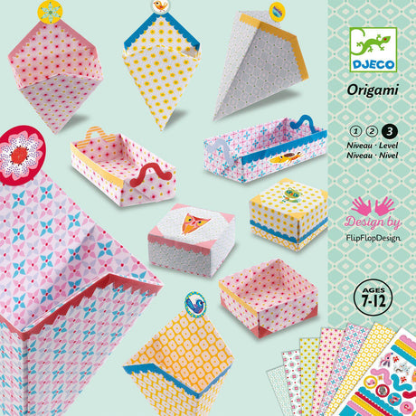 Djeco - Small Boxes folding paper craft kit | Scout & Co