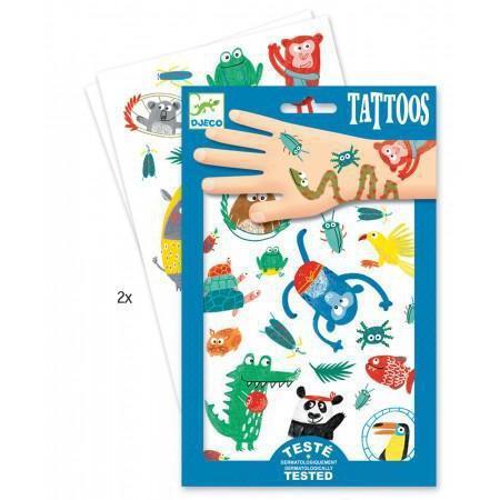 Djeco - Snouts temporary tattoos | Scout & Co