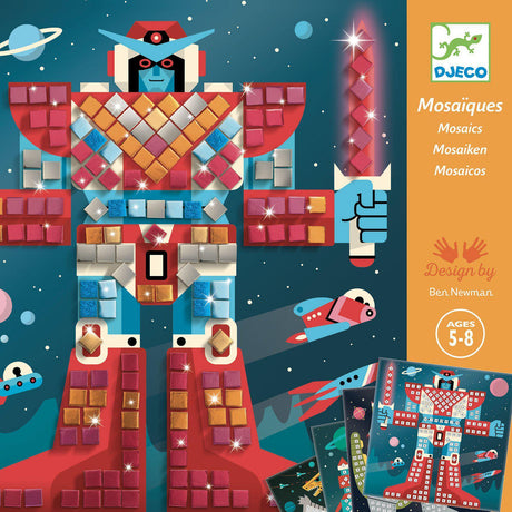 Djeco - Space Battle mosaic craft set | Scout & Co