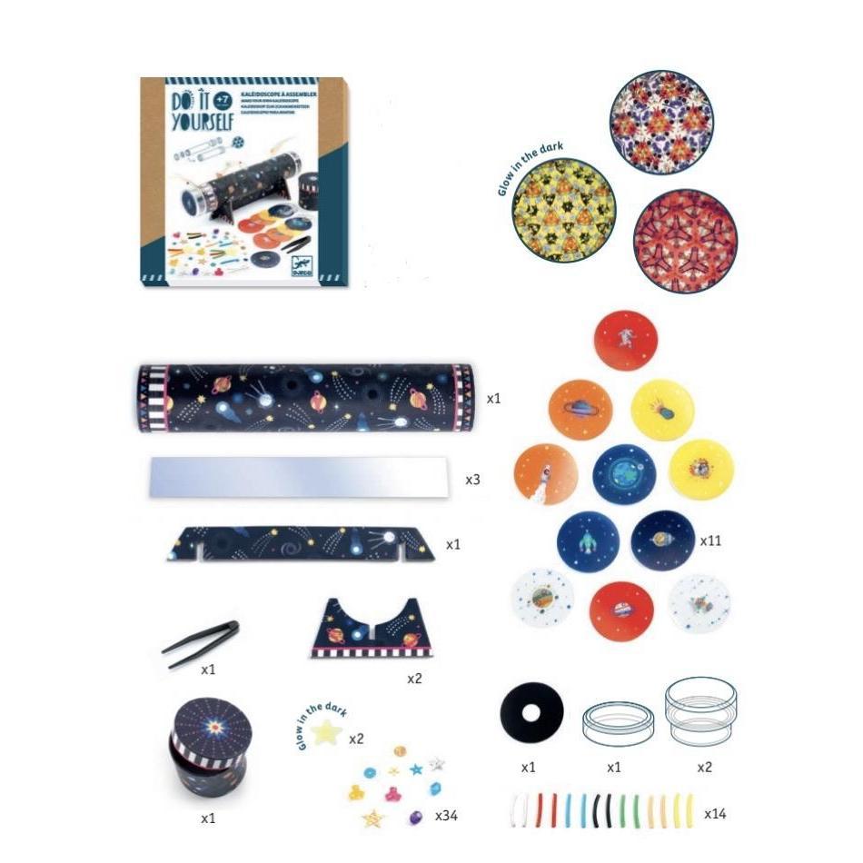 Djeco - Space kaleidoscope DIY kit | Scout & Co