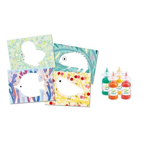 Djeco - Squirt and spread painting set | Scout & Co