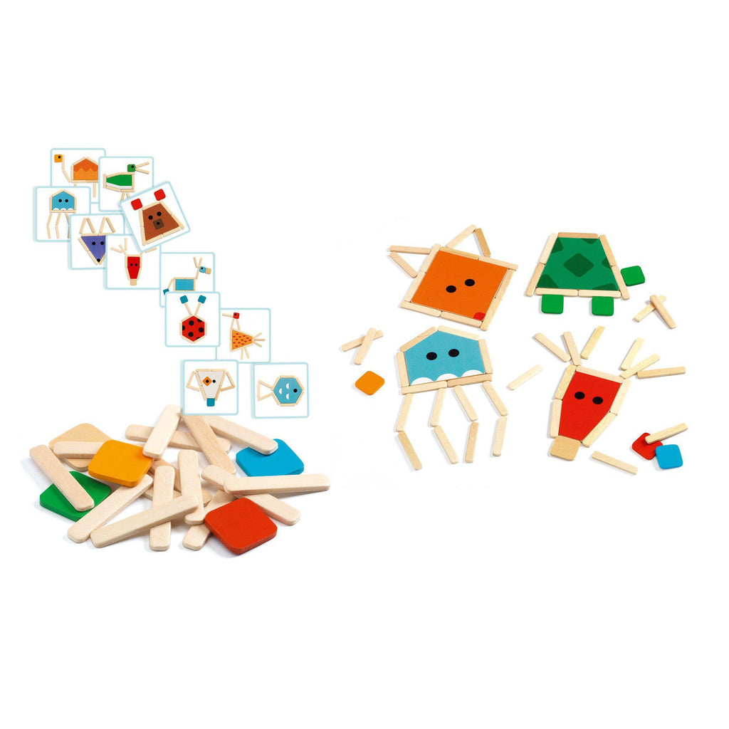 Djeco - StickBasic wooden game | Scout & Co