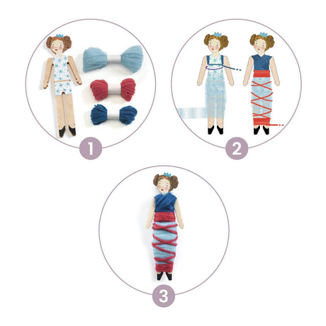 Djeco - Sweet Night worry dolls DIY kit | Scout & Co