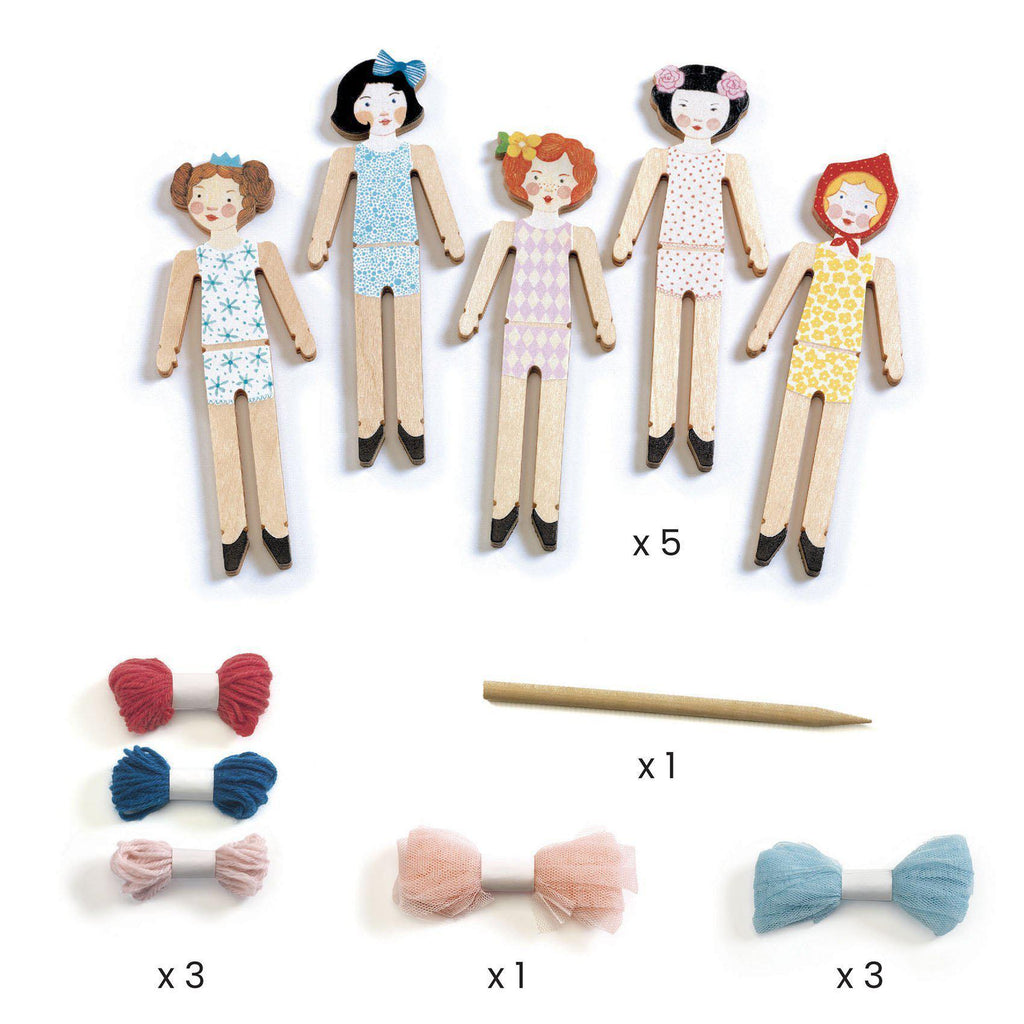 Djeco - Sweet Night worry dolls DIY kit | Scout & Co