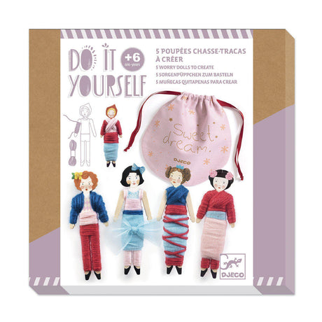Djeco - Sweet Night worry dolls DIY kit | Scout & Co