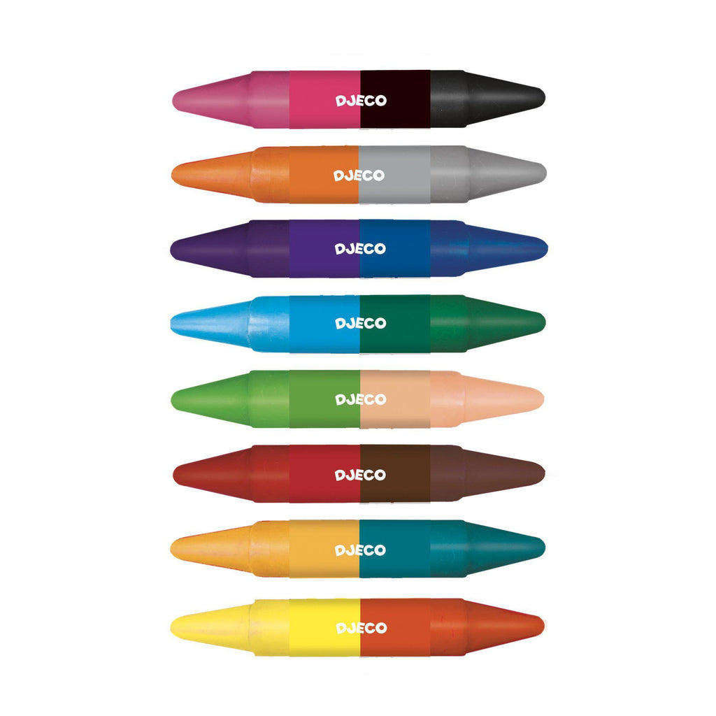 Djeco - The Colours double-ended crayons | Scout & Co