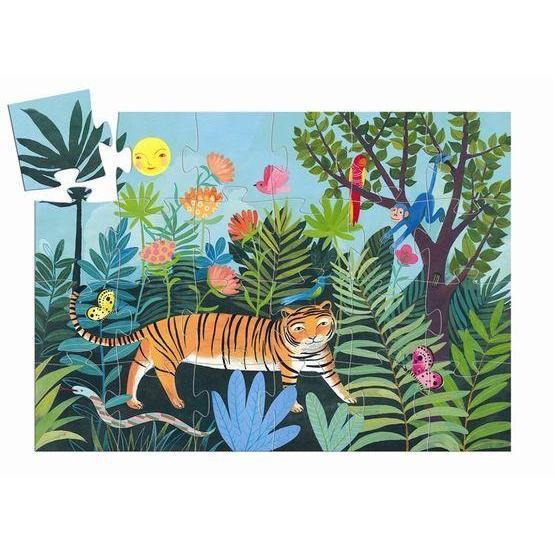 Djeco - The Tiger's Walk 24-piece jigsaw puzzle | Scout & Co