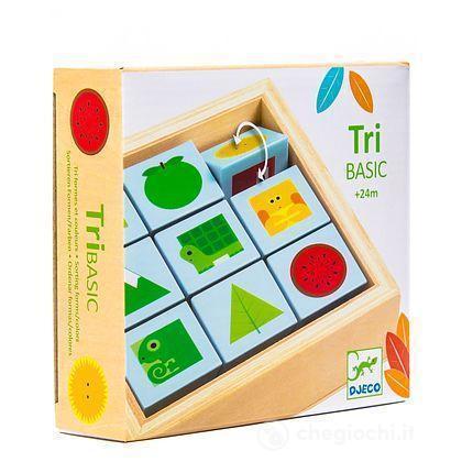 Djeco - TriBasic wooden activity puzzle | Scout & Co