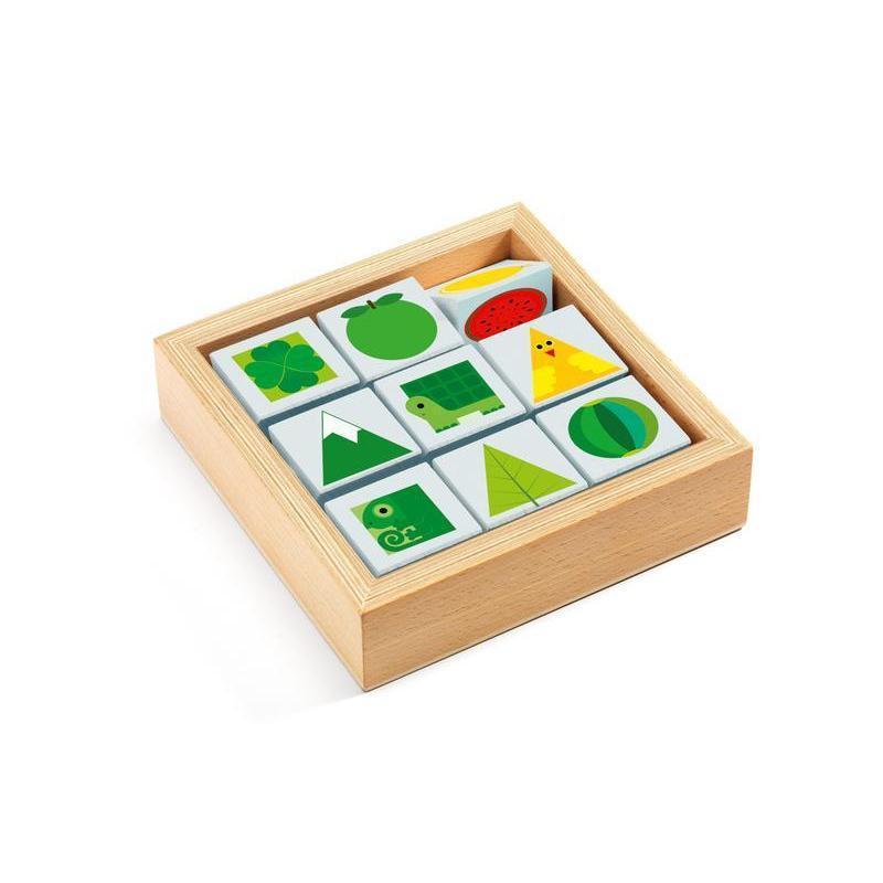 Djeco - TriBasic wooden activity puzzle | Scout & Co