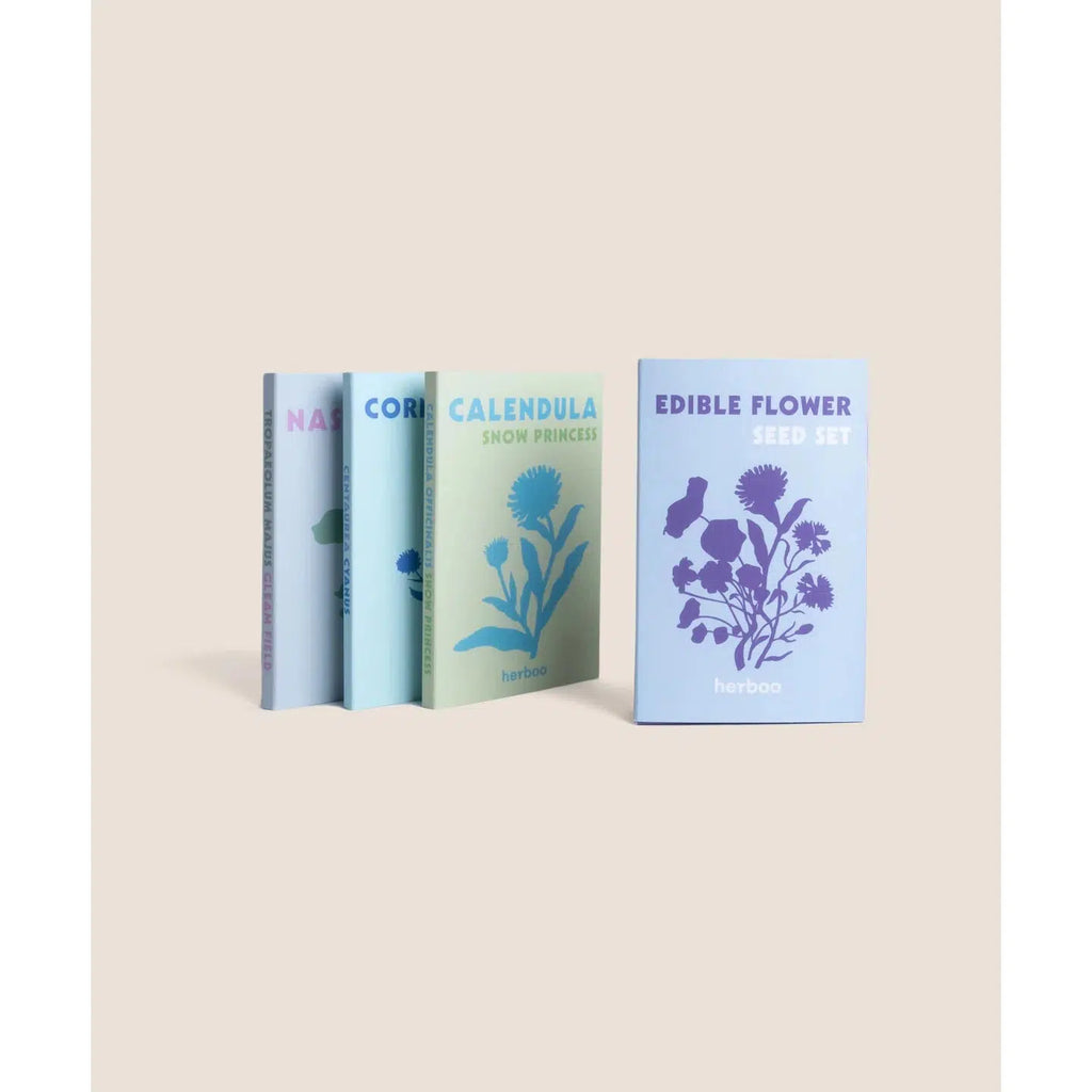 Herboo - Edible Flowers seeds set of 3 | Scout & Co