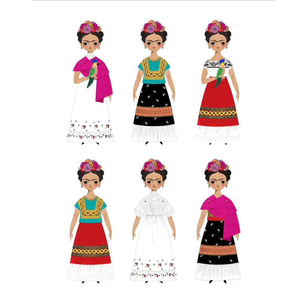 Of Unusual Kind - Frida paper doll kit | Scout & Co