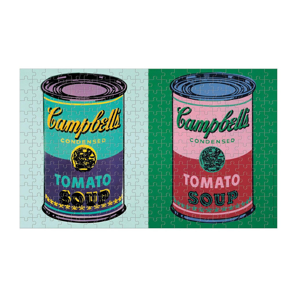 Galison - Andy Warhol Soup Cans lenticular jigsaw puzzle - 300 pieces | Scout & Co