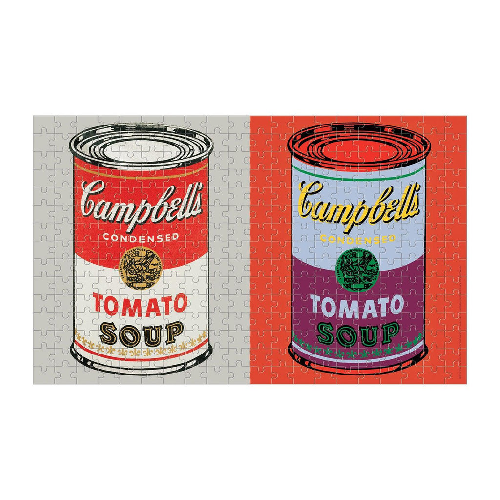 Galison - Andy Warhol Soup Cans lenticular jigsaw puzzle - 300 pieces | Scout & Co