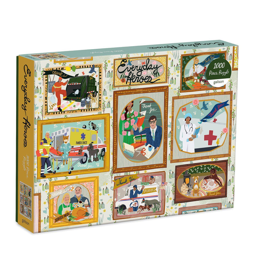Galison - Everyday Heroes jigsaw puzzle - 1000 pieces | Scout & Co