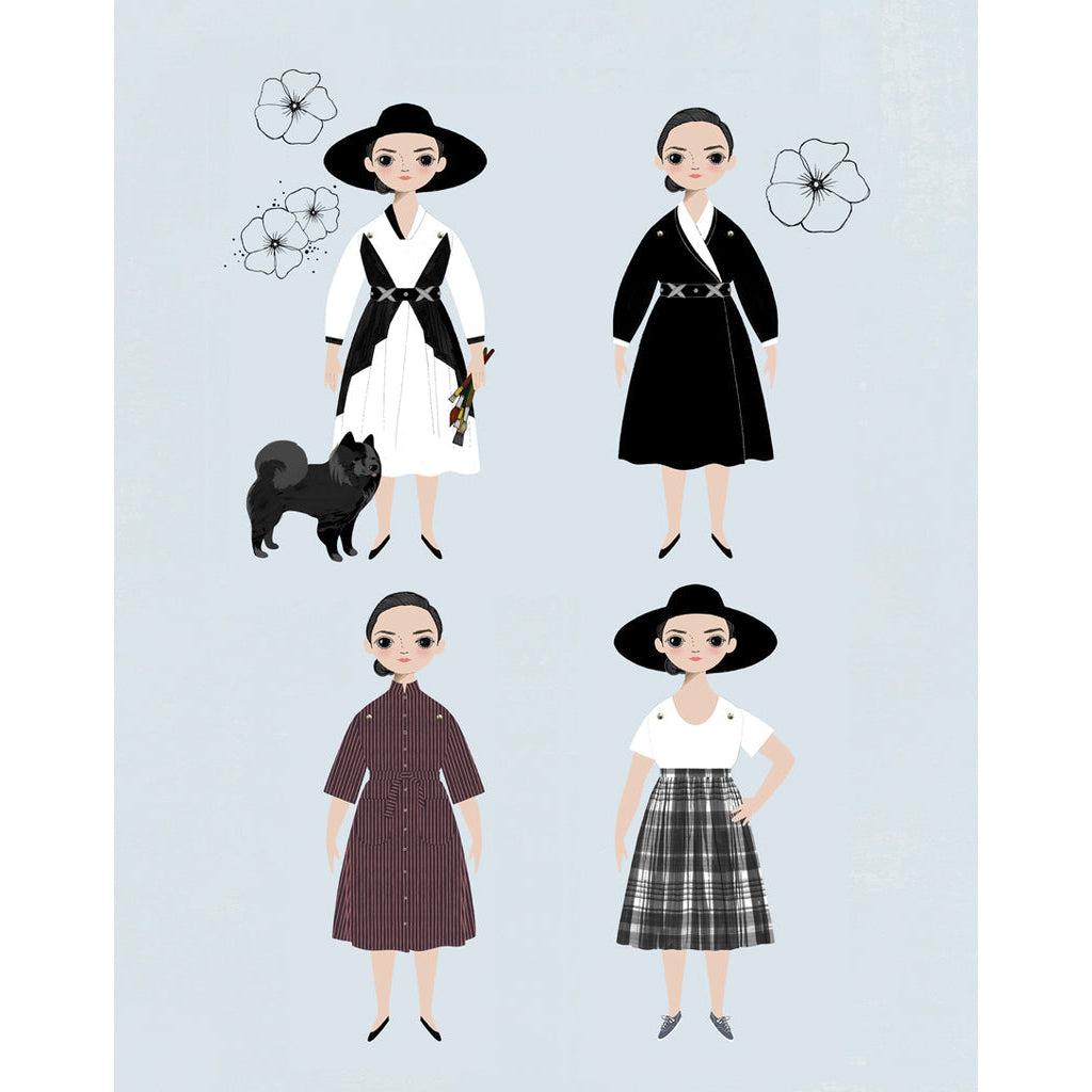 Of Unusual Kind - Georgia paper doll kit | Scout & Co