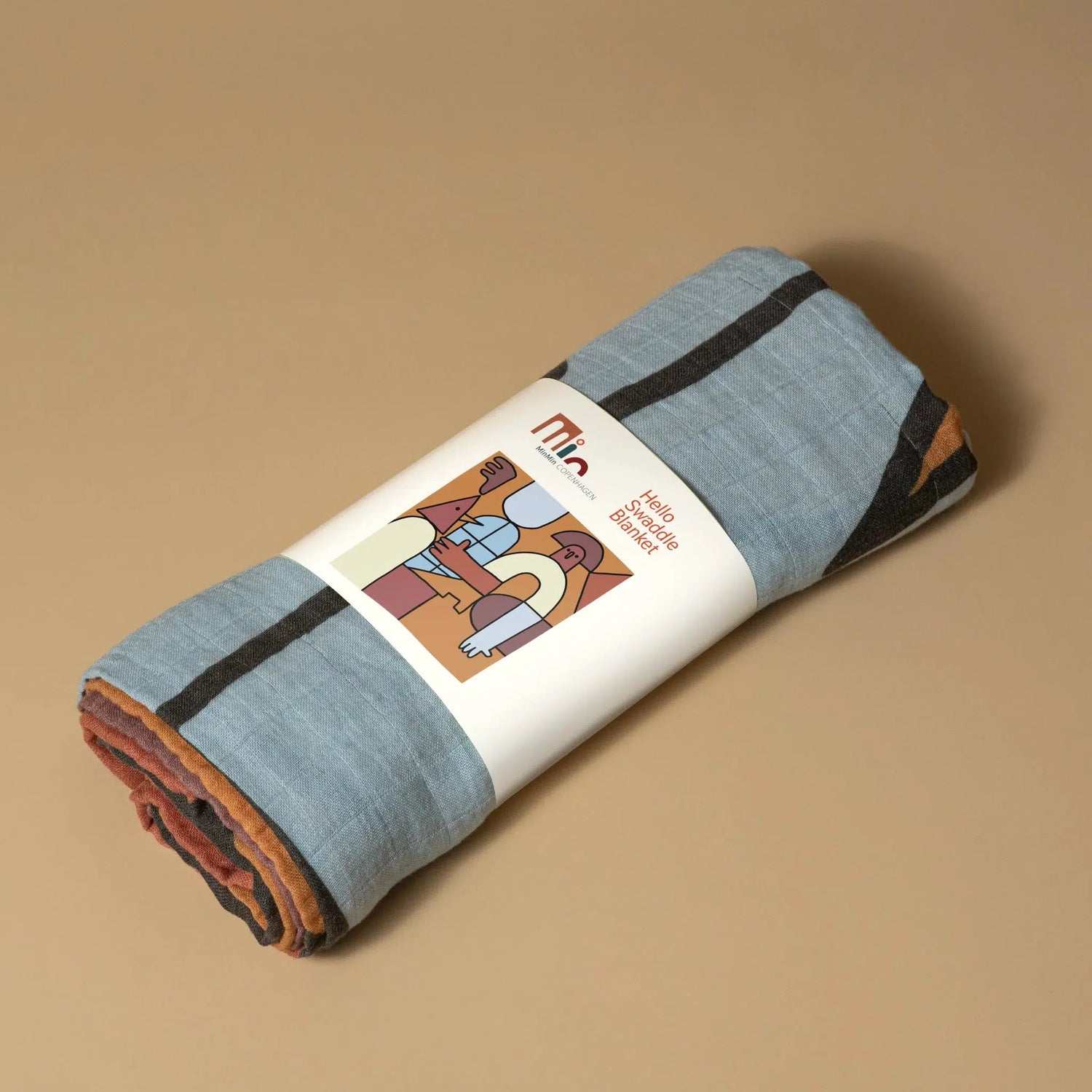 MinMin Copenhagen - Hello swaddle blanket | Scout & Co