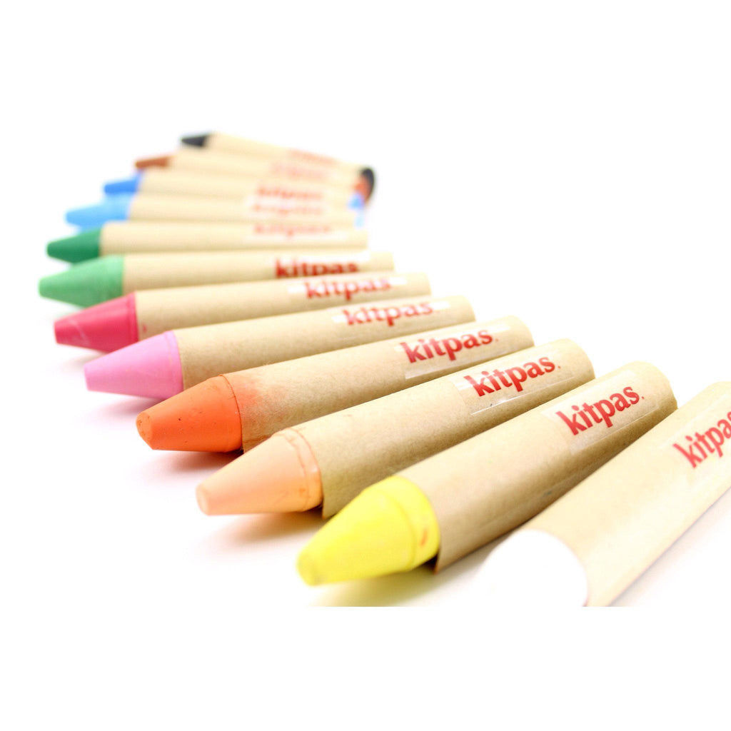 Kitpas - set of 12 large markers crayons | Scout & Co