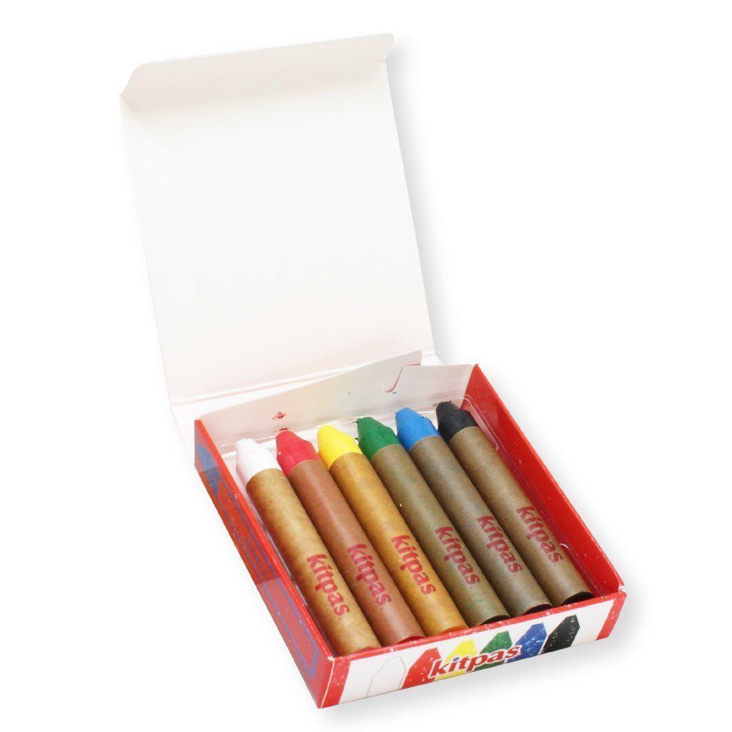 Kitpas - set of 6 medium markers crayons | Scout & Co