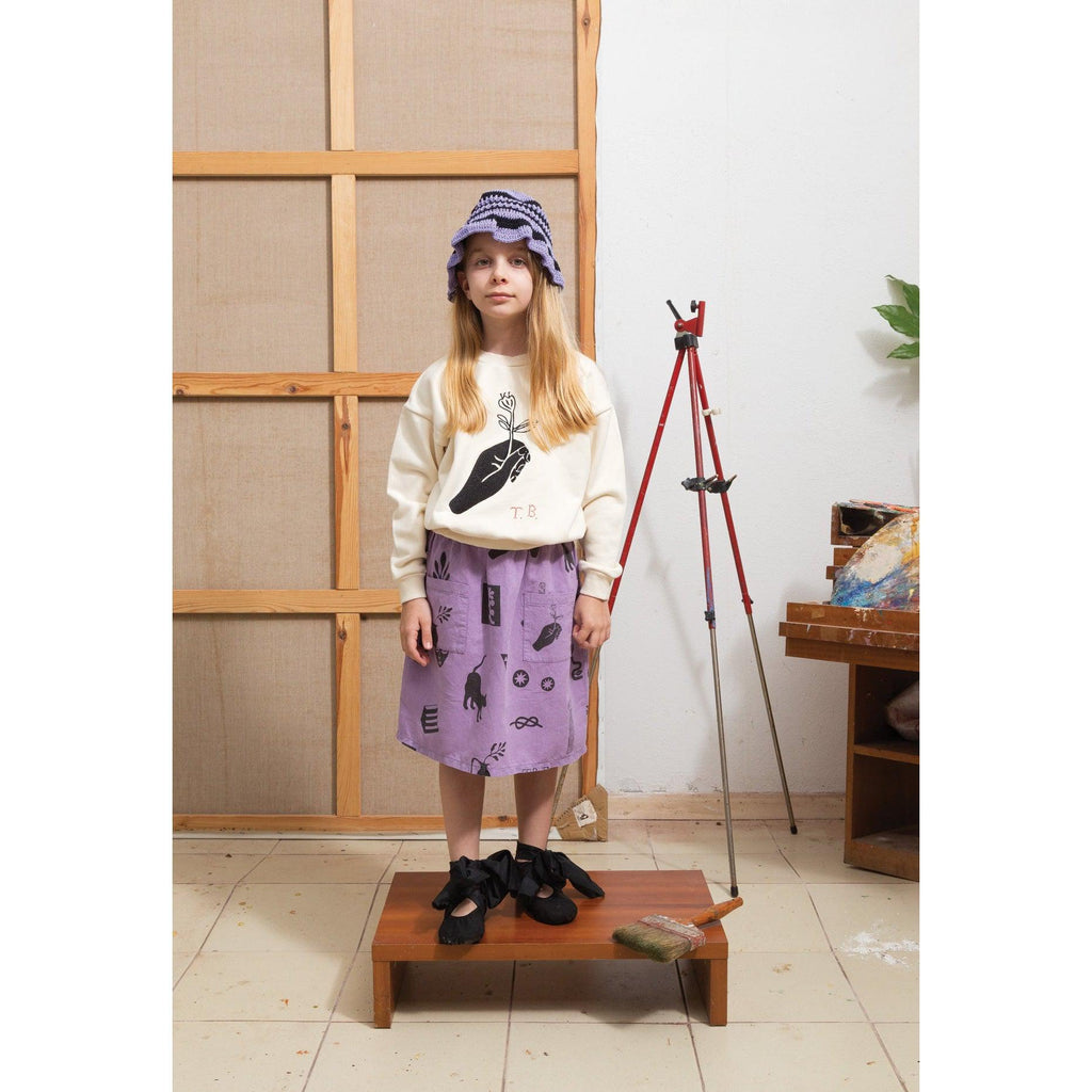 Tom & Boy - Print skirt - mauve | Scout & Co