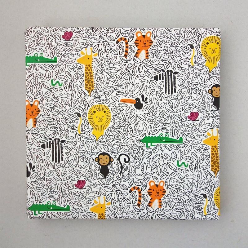 Lisa Jones Studio - jungle animals wrapping paper | Scout & Co