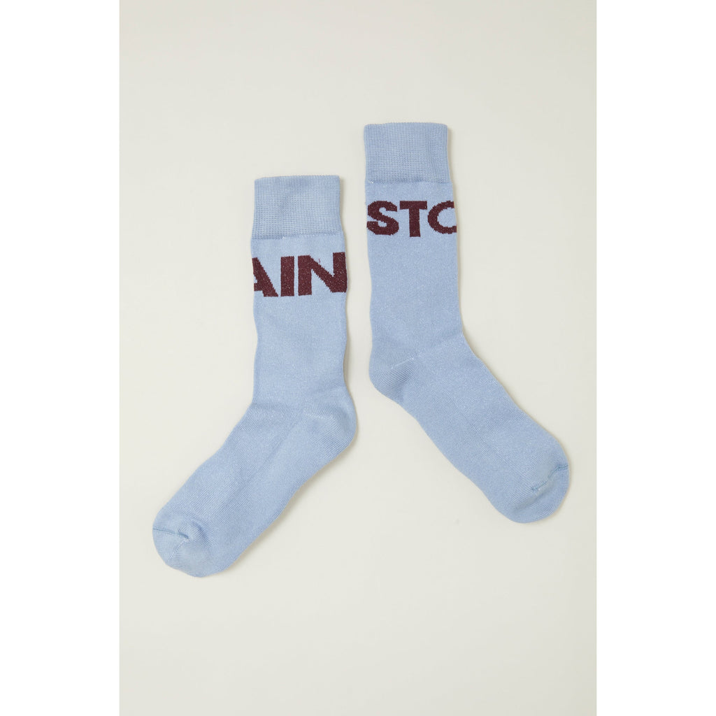 Main Story - Dusty Blue knit socks | Scout & Co