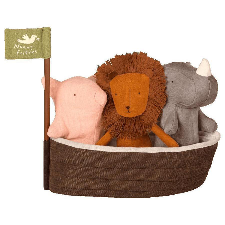 Maileg - Noah's Ark with 3 animal rattles | Scout & Co